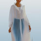 Unisex Hooded Button- Raincoat - Reusable for Adults