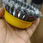 Wheel Brush  3" Drill To Metal Connector