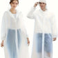 Unisex Hooded Button- Raincoat - Reusable for Adults